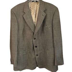 Bagir International men’s 97% wool 3% Lycra blazer sport coat (size 50L)